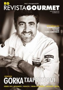 GORKA TXAPARTEGI, PORTADA DE LA REVISTA GOURMET