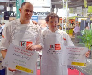 ÓSCAR GONZÁLEZ Y GARIKOITZ JARA DEL RESTAURANTE KAIALDE COSECHAN UN NUEVO PREMIO INTERNACIONAL PARA HONDARRIBIA